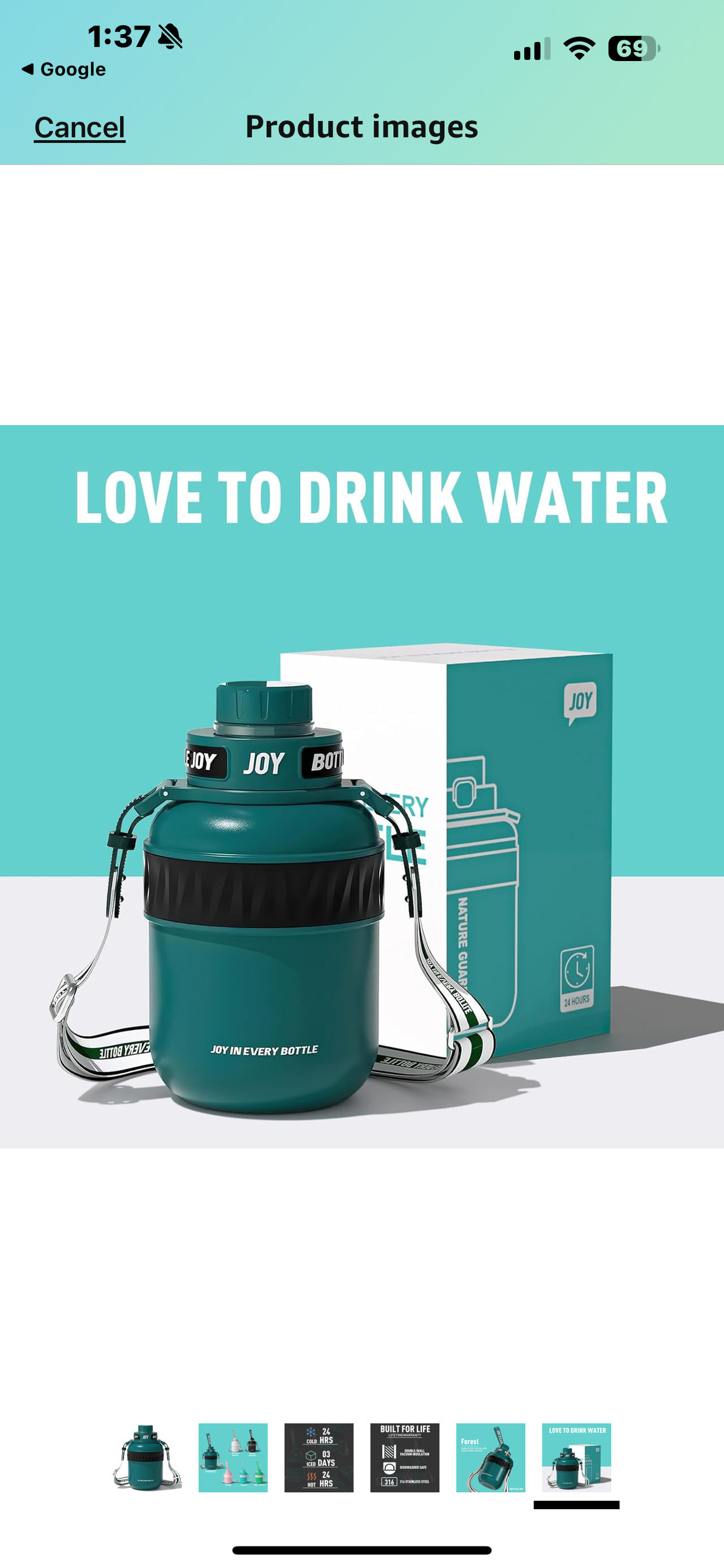 JOY Water Bottle
