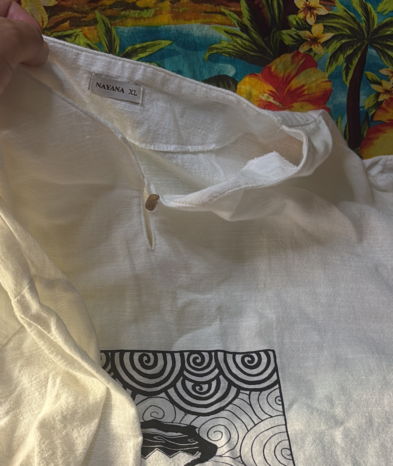 Nayana Graphic Long Sleeve Shirt