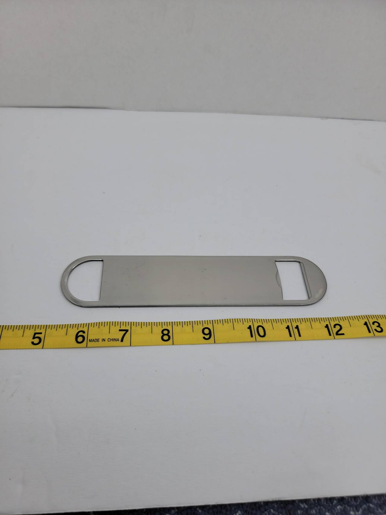Blue Moon Stainless Steel Bar Blade Bottle Opener