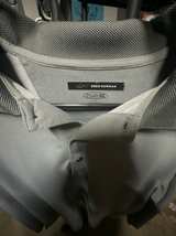 Greg Norman Golf Polo Shirt Gray Long Sleeve Size Large  - Image 1