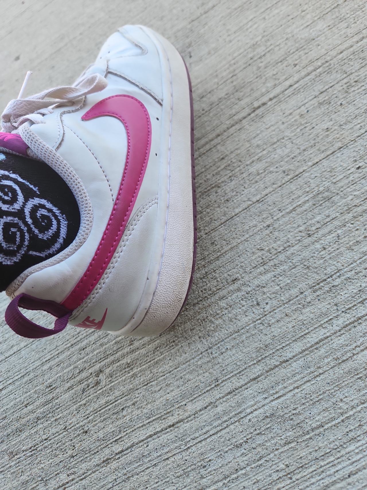 Nike Court Borough Low 2 White Pink Purple
