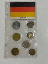 Vintage German 7-Piece Coin Collection Set - Image 2