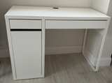 IKEA MICKE Desk White Computer Desk With Chair Office Student Home - Image 2