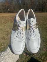 NeroGiardini White Leather Platform Sneakers - Image 8