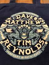 Dave Matthews Band Walk Around the Moon Tour Tote Bag - Image 3