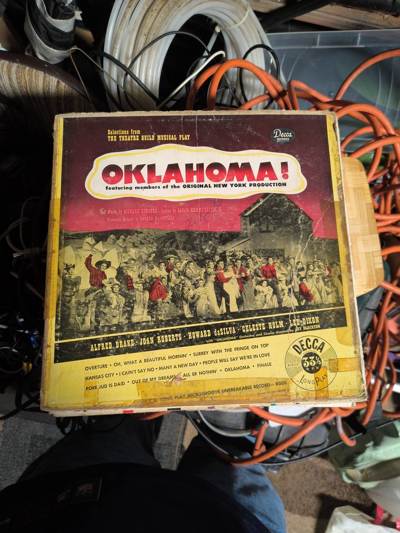 Oklahoma! Selections from the Theatre Guild Musical Play Vinyl Record