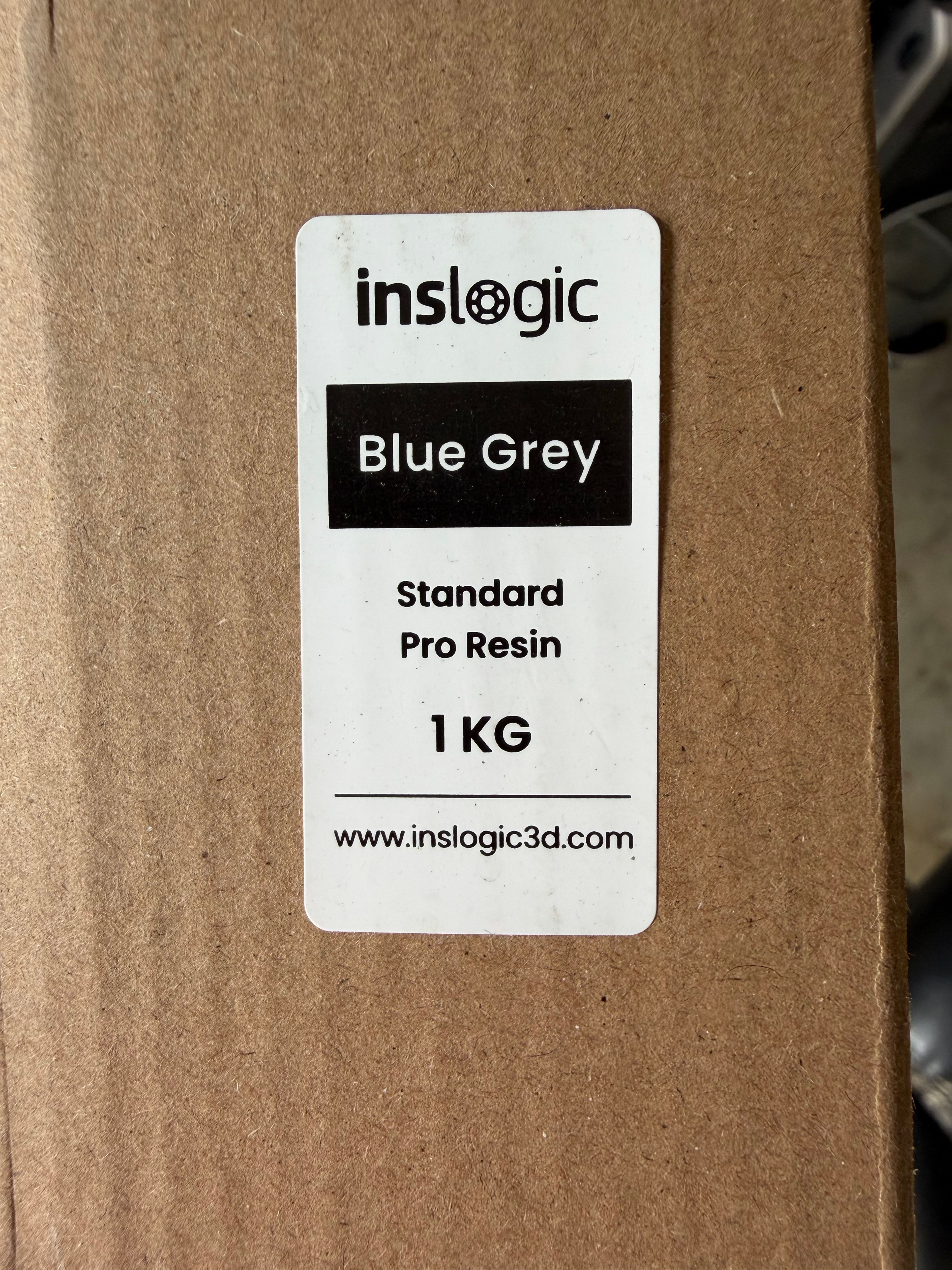 Inslogic Standard Pro Resin Blue Grey 1KG