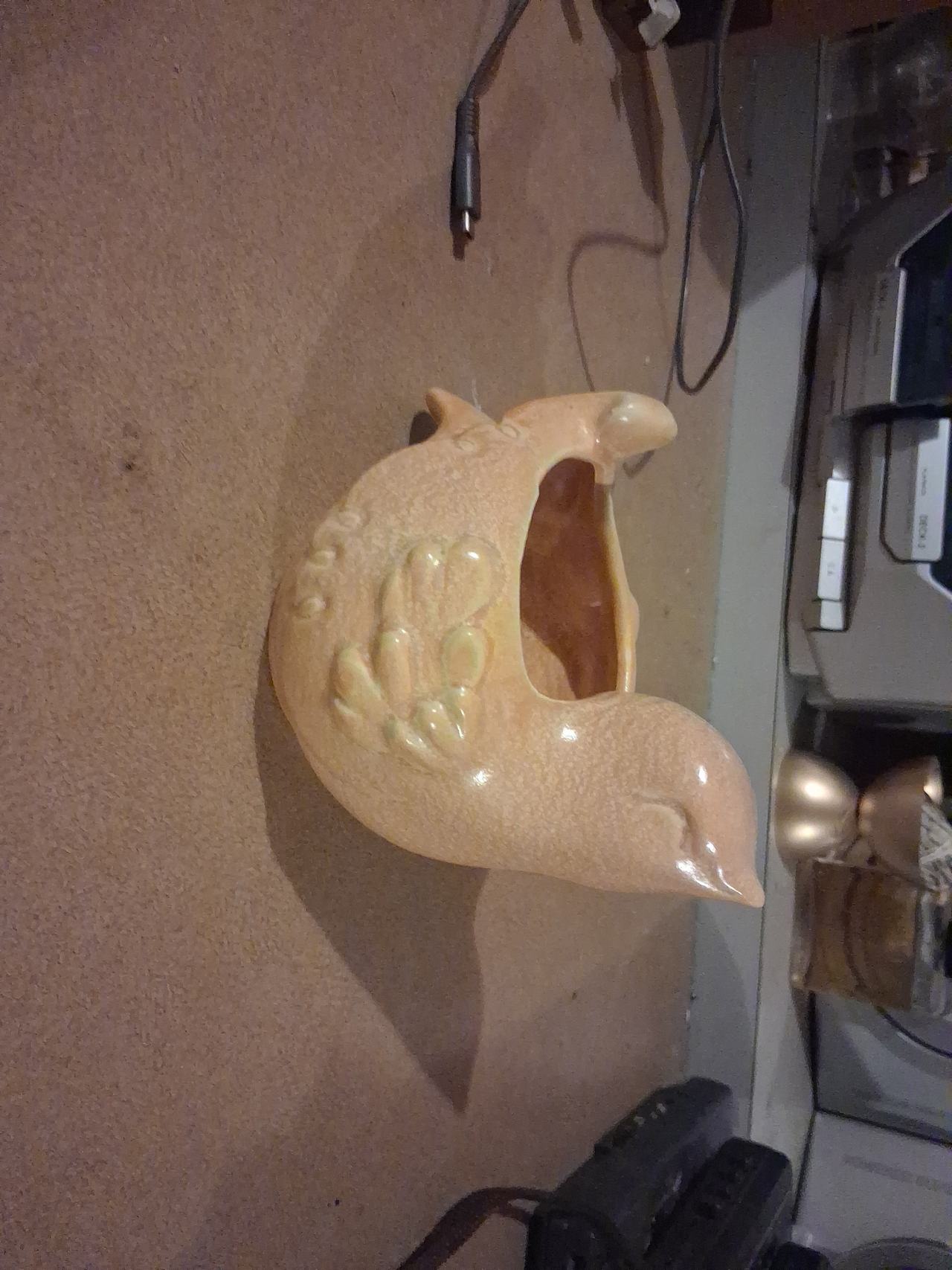Vintage Ceramic Bird Planter