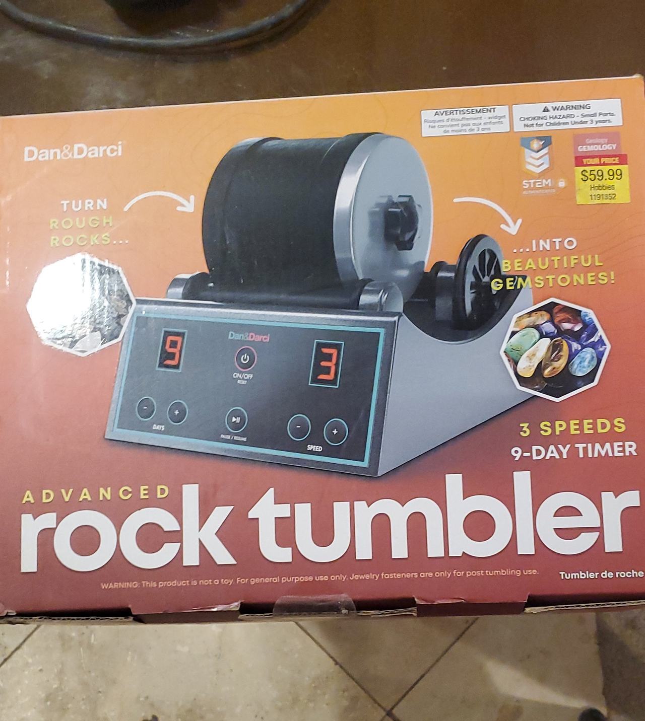 Dan & Darci Advanced Rock Tumbler