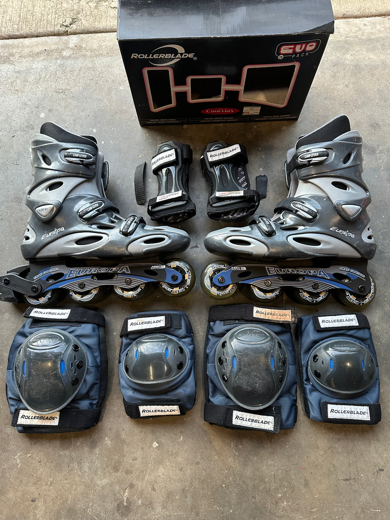 Rollerblade Europa Inline Skates Evo-Pack
