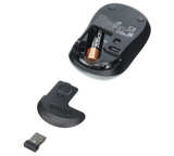 Logitech M185 Wireless Mouse Blue with USB Bluetooth Connecter - Image 3