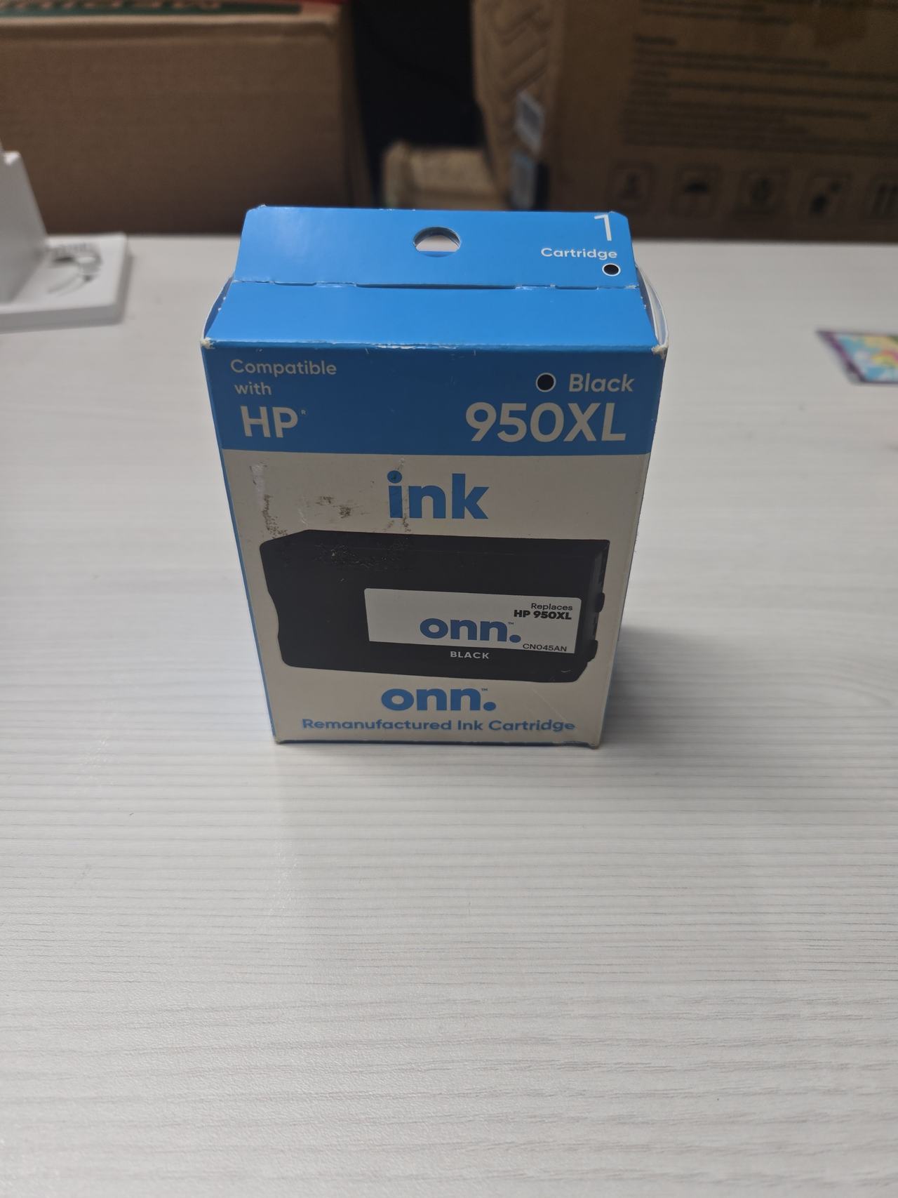 onn. Remanufactured HP 950XL Black Ink Cartridge