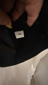 Black Lace Sleeve V-Neck Top - Image 3