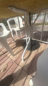 Outdoor Patio Table Set with Umbrella - Image 4