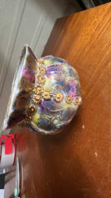 Royal Sealy Vintage Lusterware Tea Cup and Saucer - Image 8
