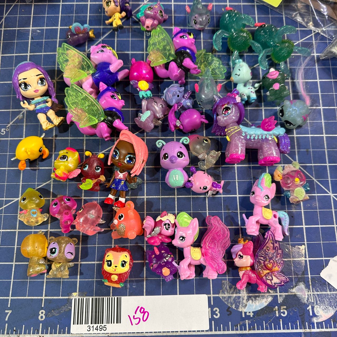Hatchimals CollEGGtibles, Pixies Mixed Figure Mini Doll Lot  158