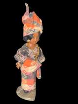 Vintage African Souvenir Doll with Sleep Eyes - Image 3
