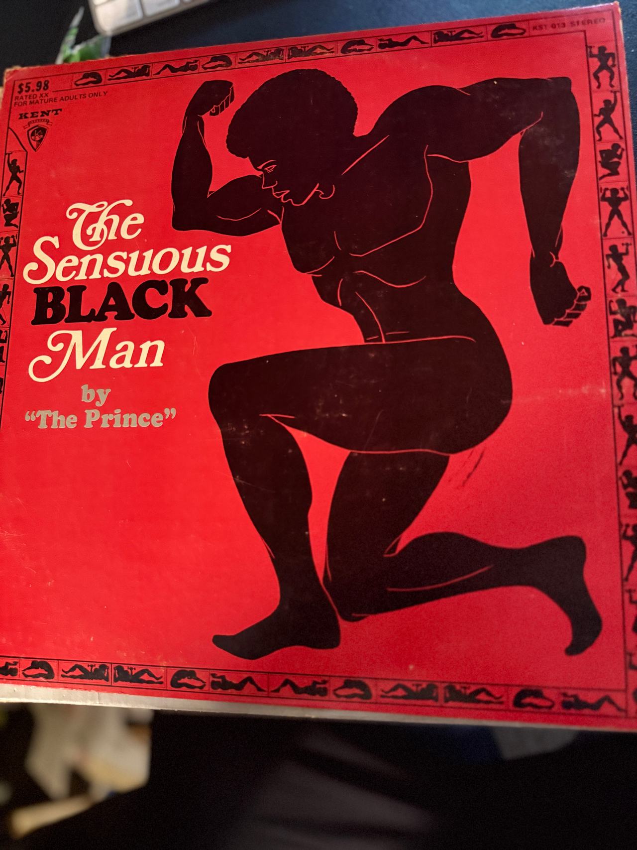 The Sensuous Black Man by "The Prince" Vinyl LP