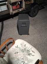 Steelcase TS Series Mobile File Cabinet with Cushion - Image 2