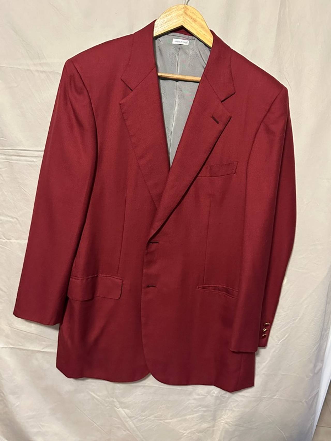 Hart Schaffner Marx Maroon Sport Coat