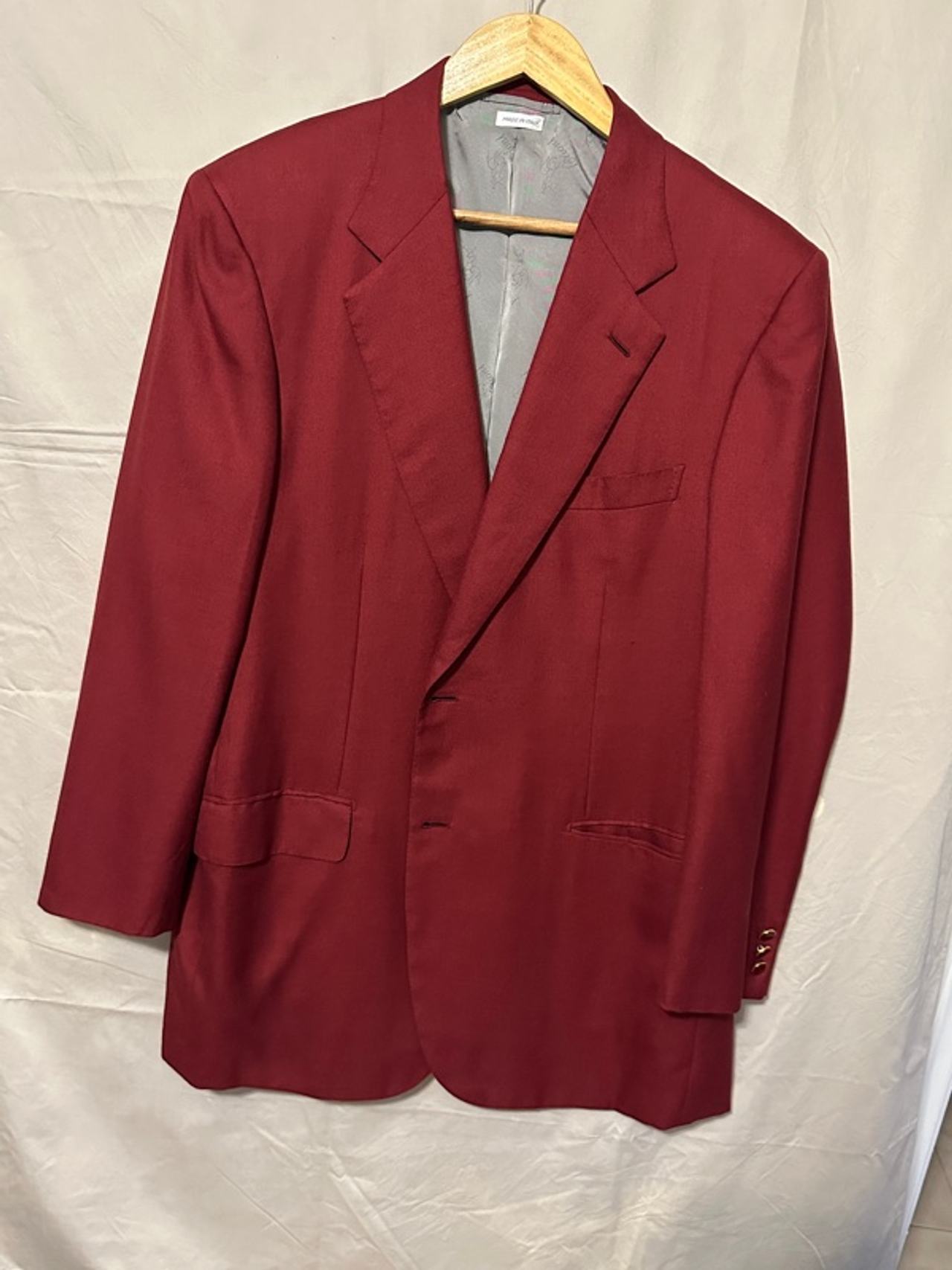 Hart Schaffner Marx Maroon Sport Coat