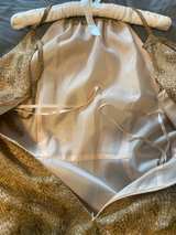 Halter Neck Snakeskin Print Draped Dress - Image 6