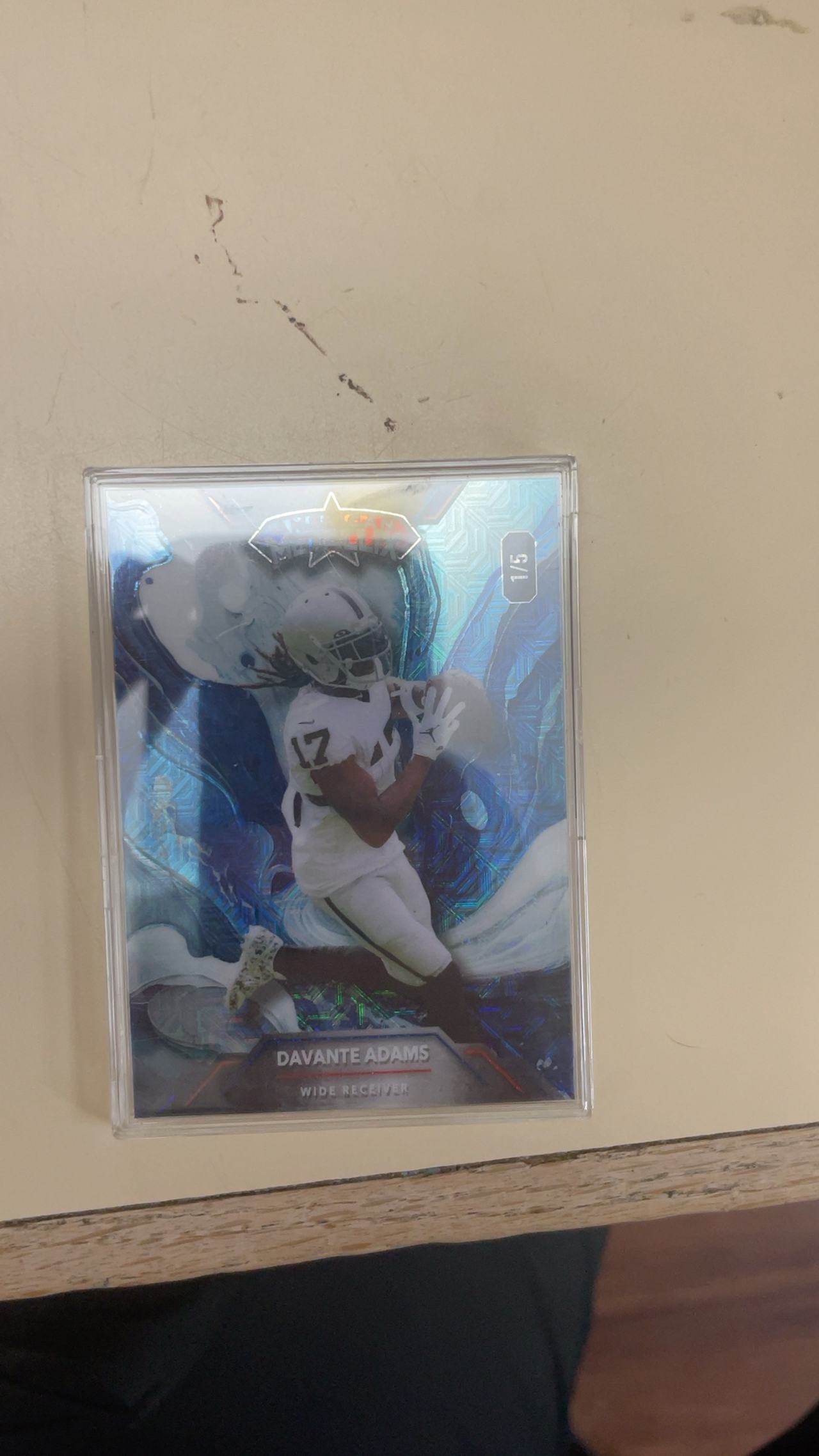 Panini Davante Adams 2023 Wild Card American Metallix Card