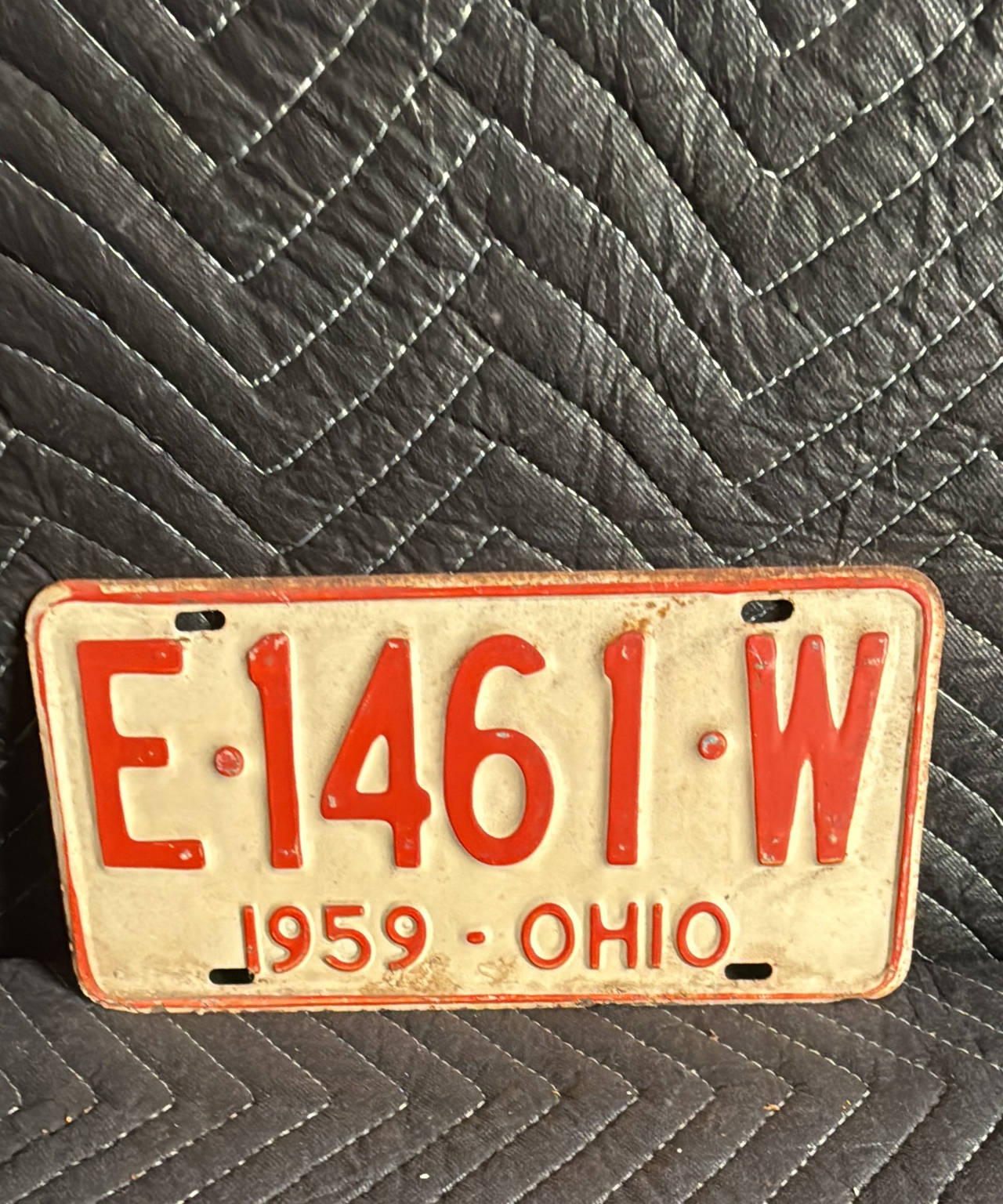1959 Ohio License Plate