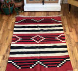 Southwestern Style Flatweave Wool Rug - Image 1