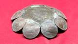 1940’s Vintage Mexican Coin Dish Aztec Calendar Ash Tray Keys or Spare Change - Image 6