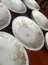 Haviland Limoges Pink Floral Soup Bowls - Image 4