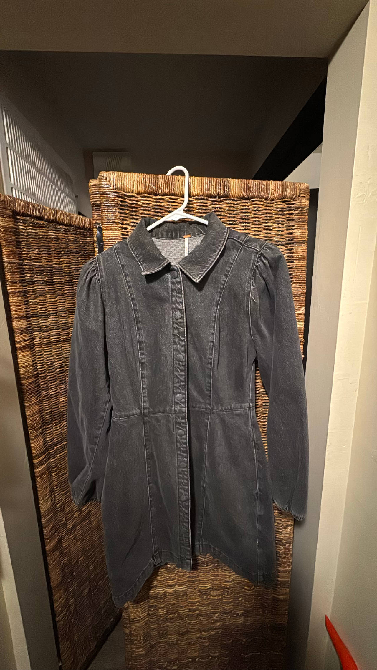 Free people denim jacket 