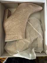 Allegra K (NIB) Rose Gold Glitter Block Heel Ankle Boots - Image 7