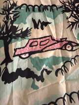 Angie Novelty Print A Line skirt. Vintage style. Large. - Image 3