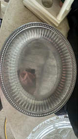 Wilton Armetale Fluted Oval Serving Tray - Image 2