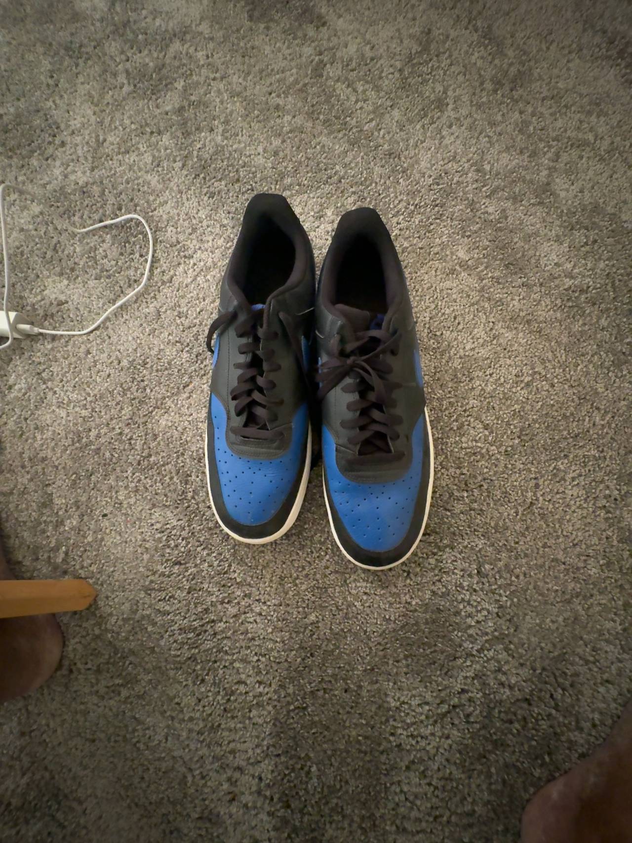 Nike Court Vision Low Black Game Royal Size 14