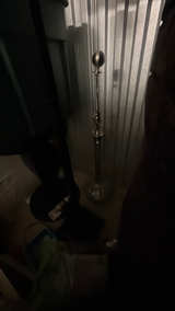 Diego Giacometti Style Silver Leaf Floor Lamp - Image 3
