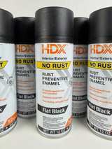 7x Flat Black Spray Paint – HDX Rust Preventative (New) - Image 4
