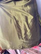 La Perle Olive Green Strapless Beaded Taffeta Evening Gown - Image 3