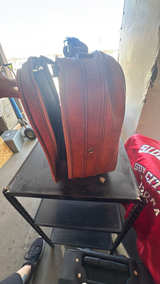 World Traveler Brown Vintage Suitcase - Image 4