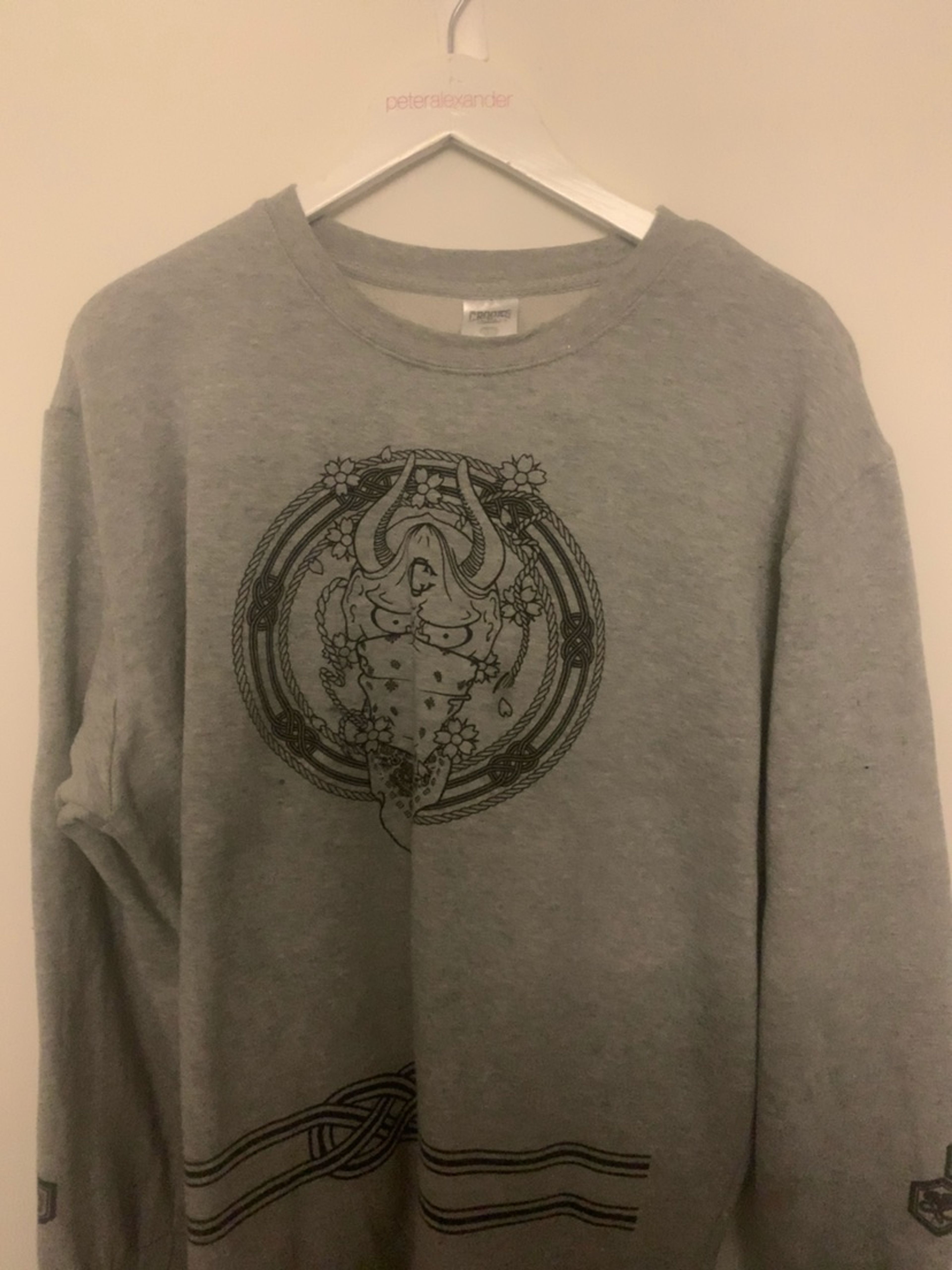 Crooks n castles stone grey Nylon Windbreaker