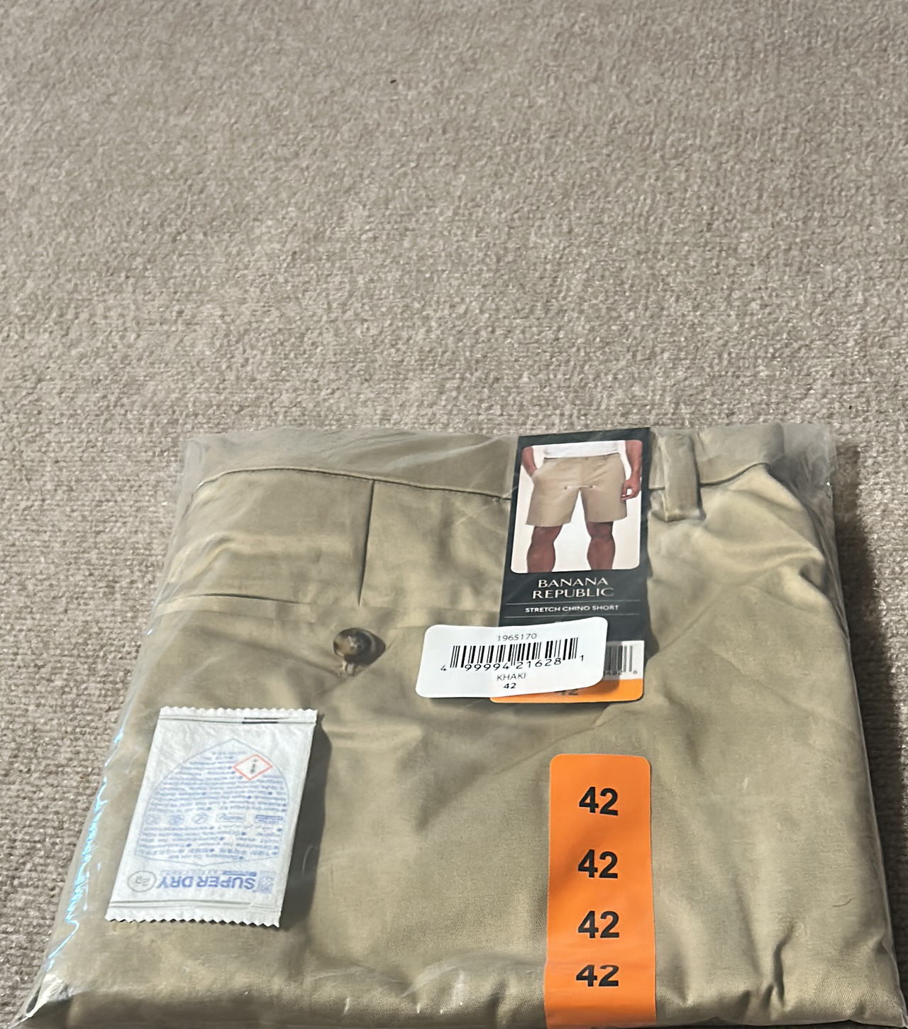 Banana Republic Stretch Chino Short