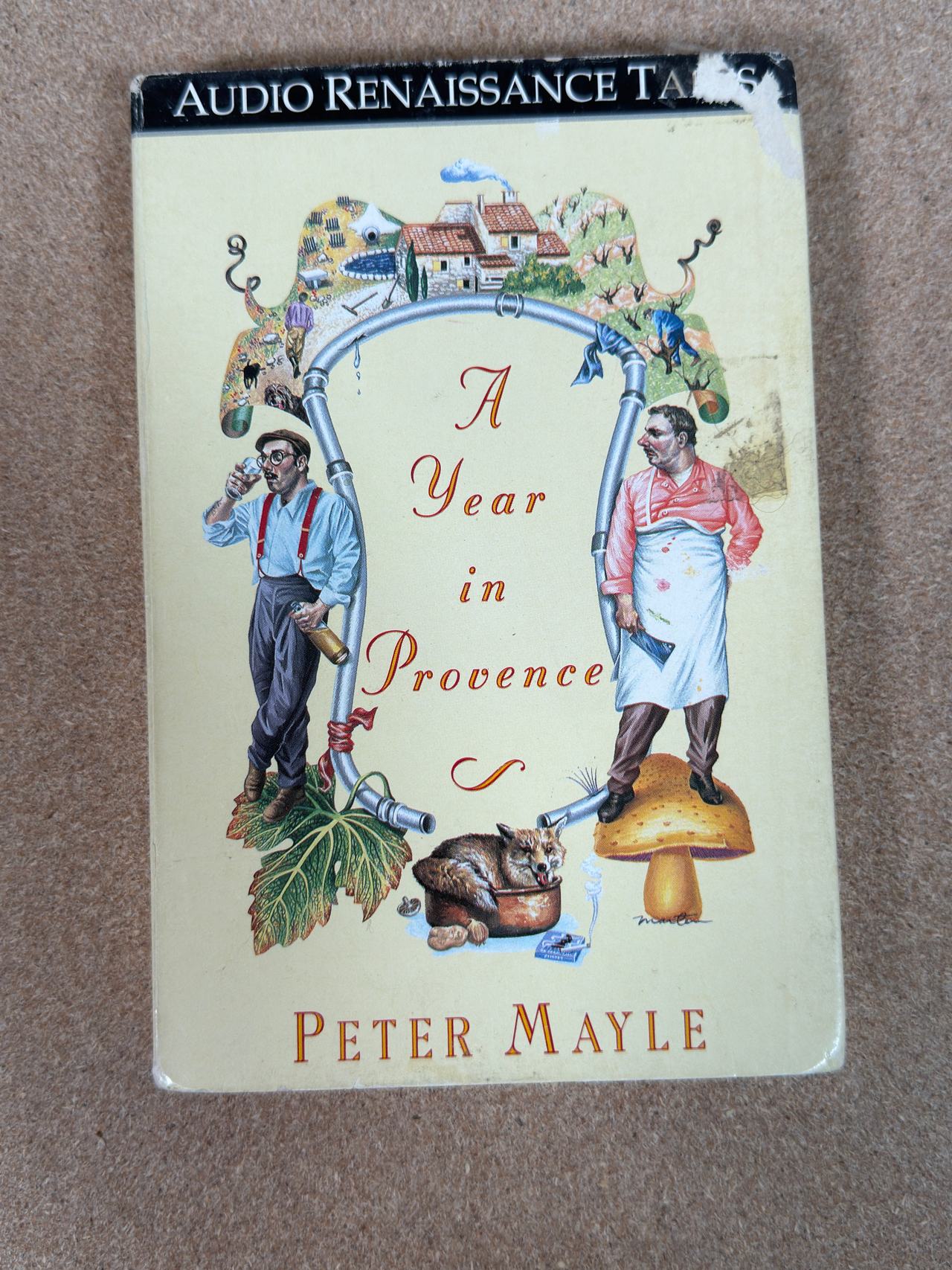 A Year in Provence by Peter Mayle Audio Renaissance Tapes