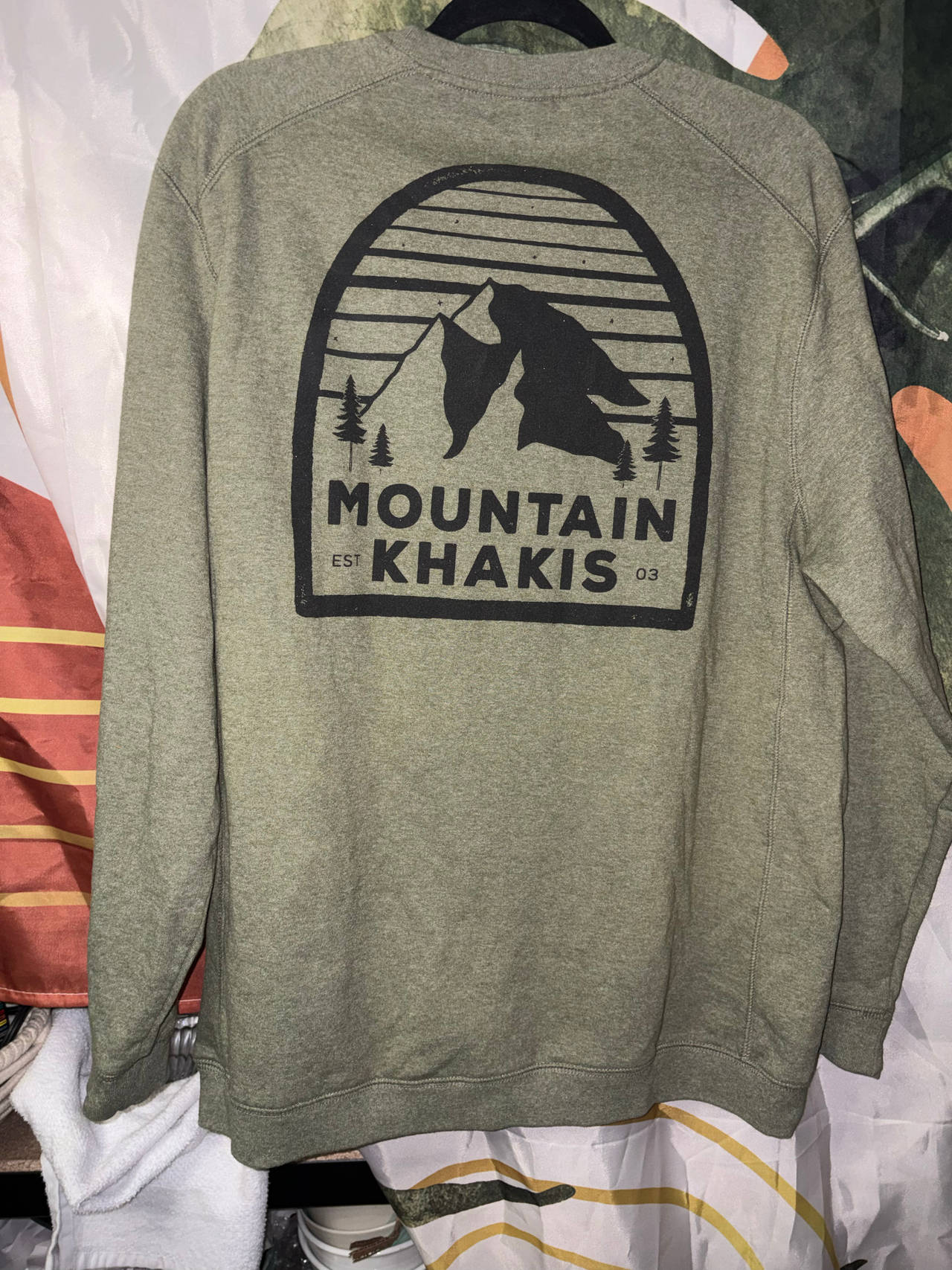 Mountain Khakis Logo Crewneck Sweatshirt xL