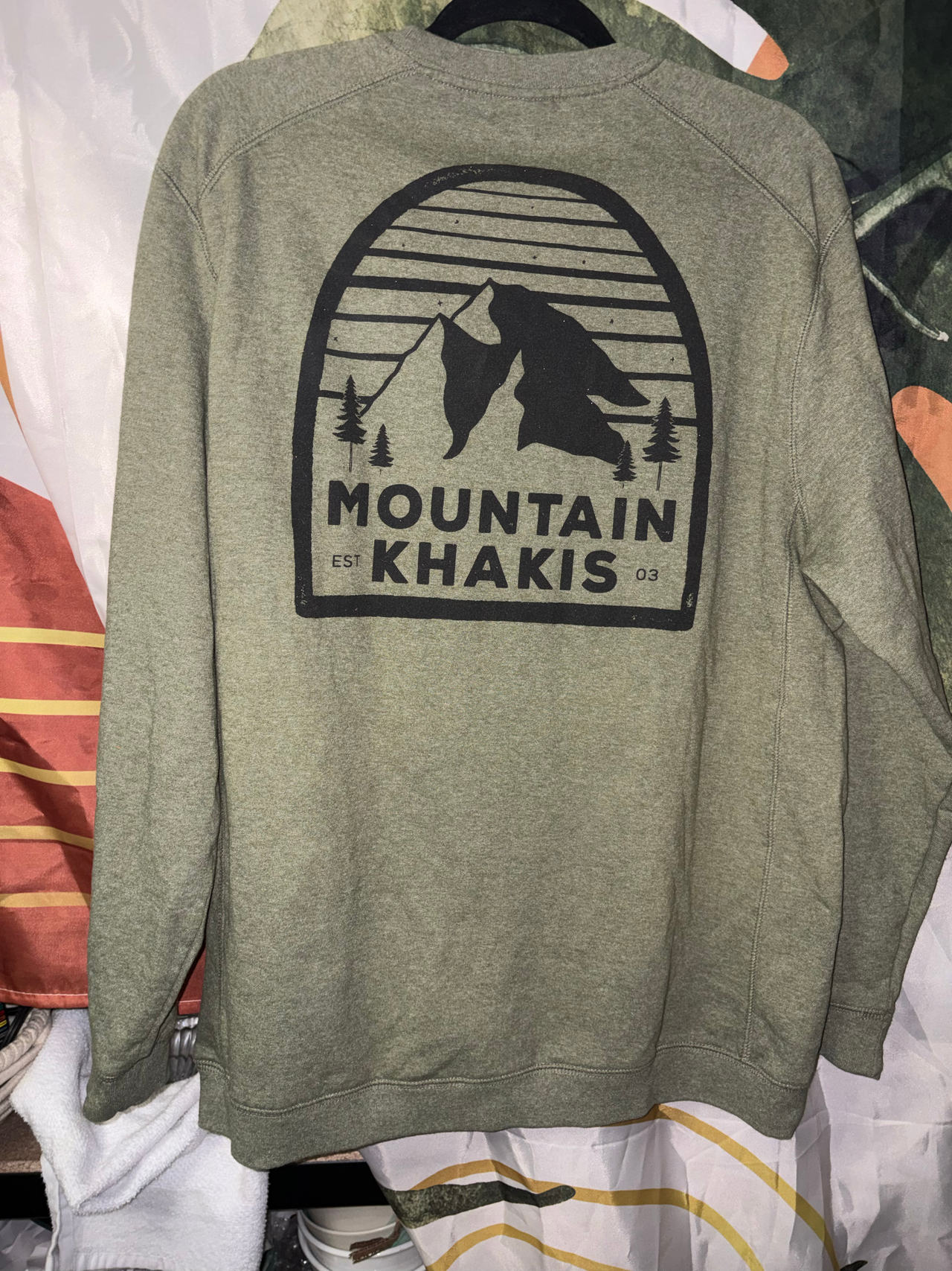 Mountain Khakis Logo Crewneck Sweatshirt xL