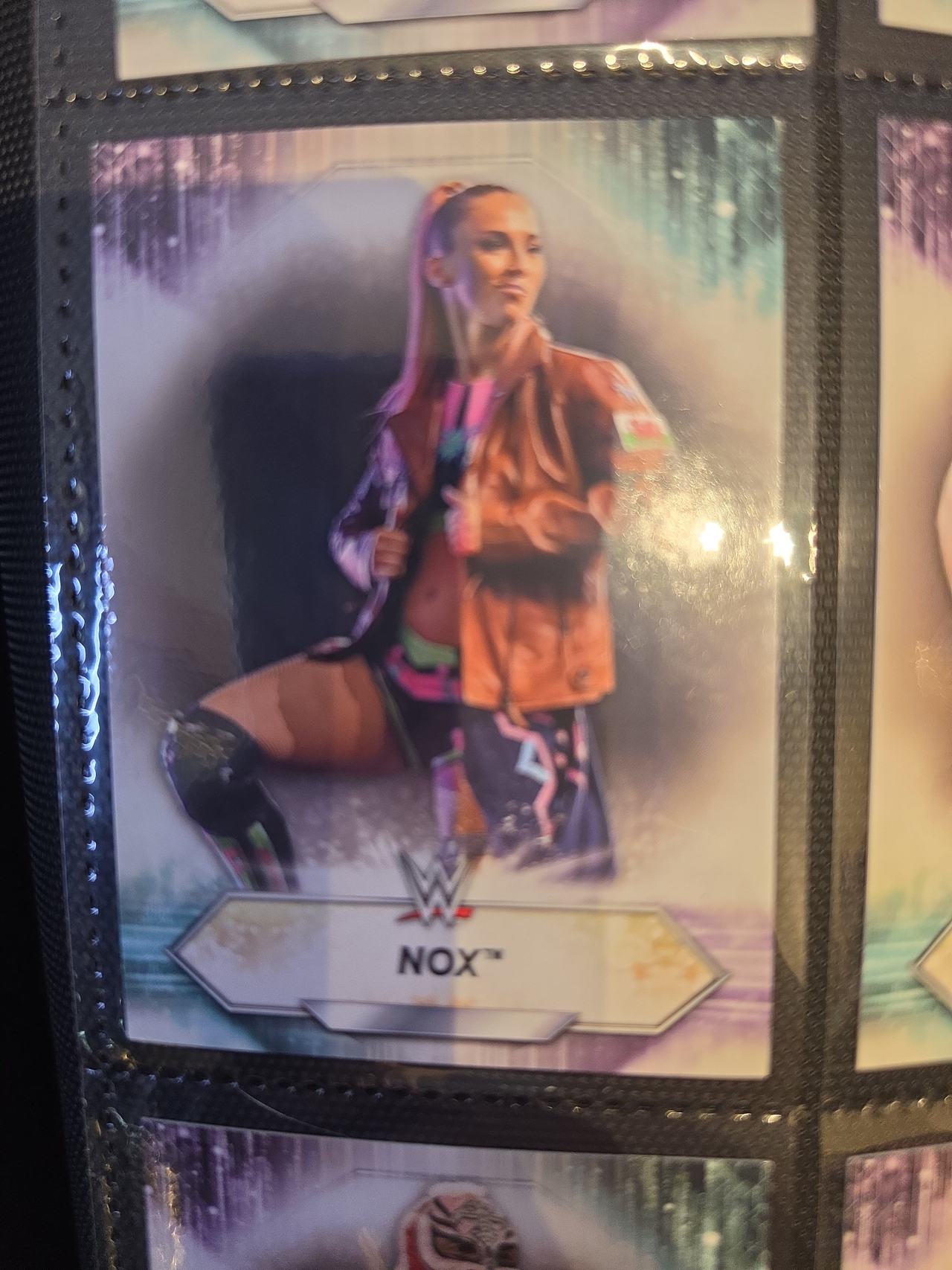 2022 Panini Prizm WWE Tegan Nox #114 Trading Card