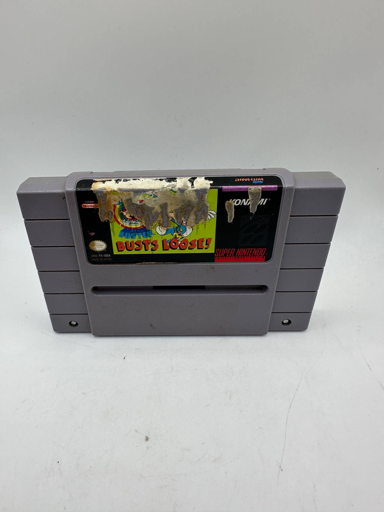 Tiny Toon Adventures: Buster Busts Loose! (Super Nintendo) TESTED
