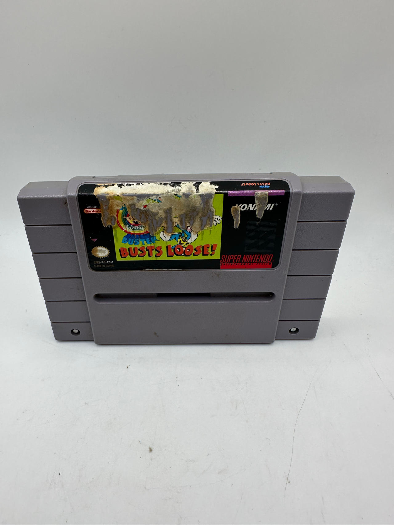 Tiny Toon Adventures: Buster Busts Loose! (Super Nintendo) TESTED