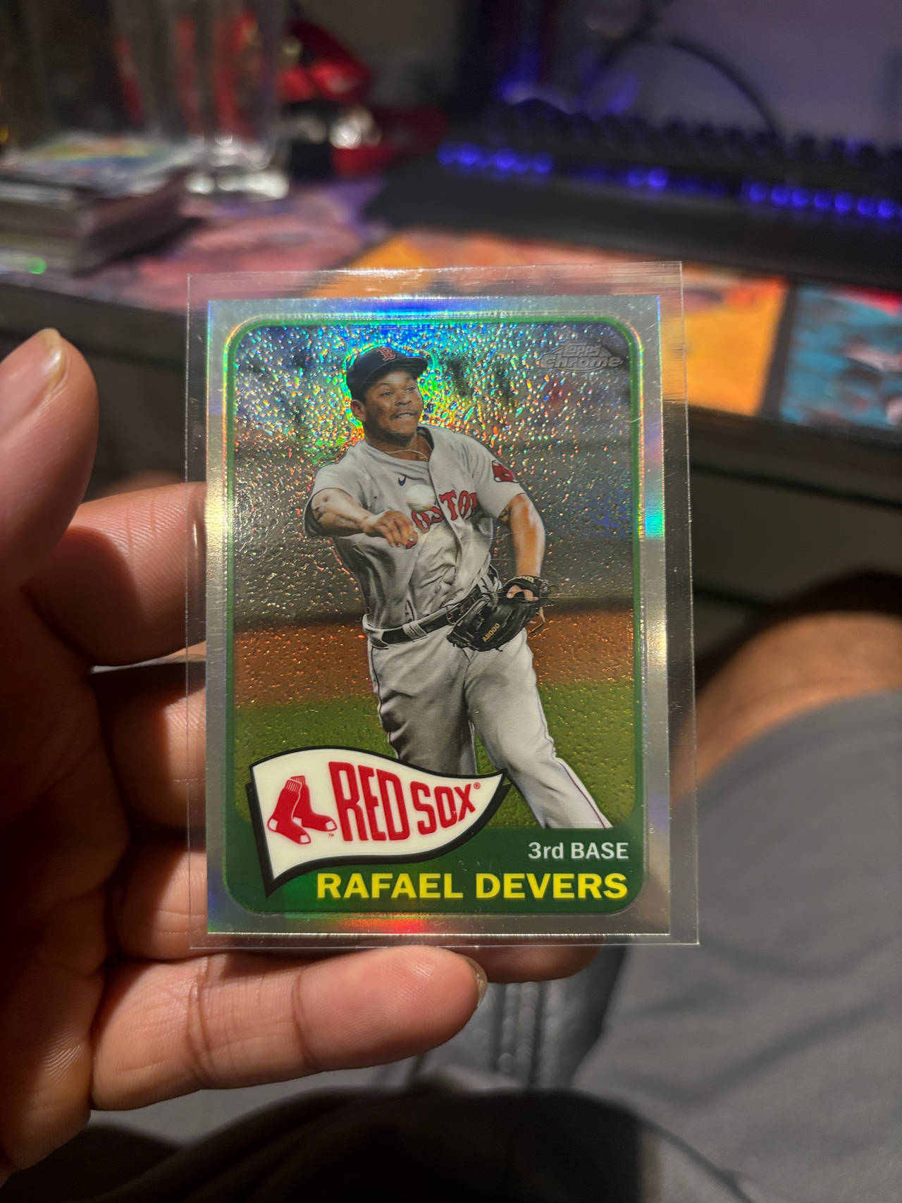 Rafael Devers Baseball Card