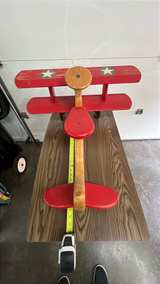 Great American Flying Machine Wooden Ride-On Airplane - Image 2